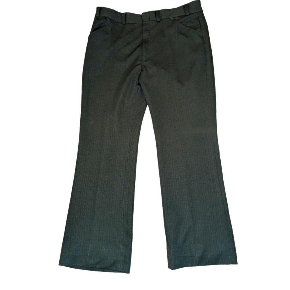 ‎Vintage 70s Green polyester pants